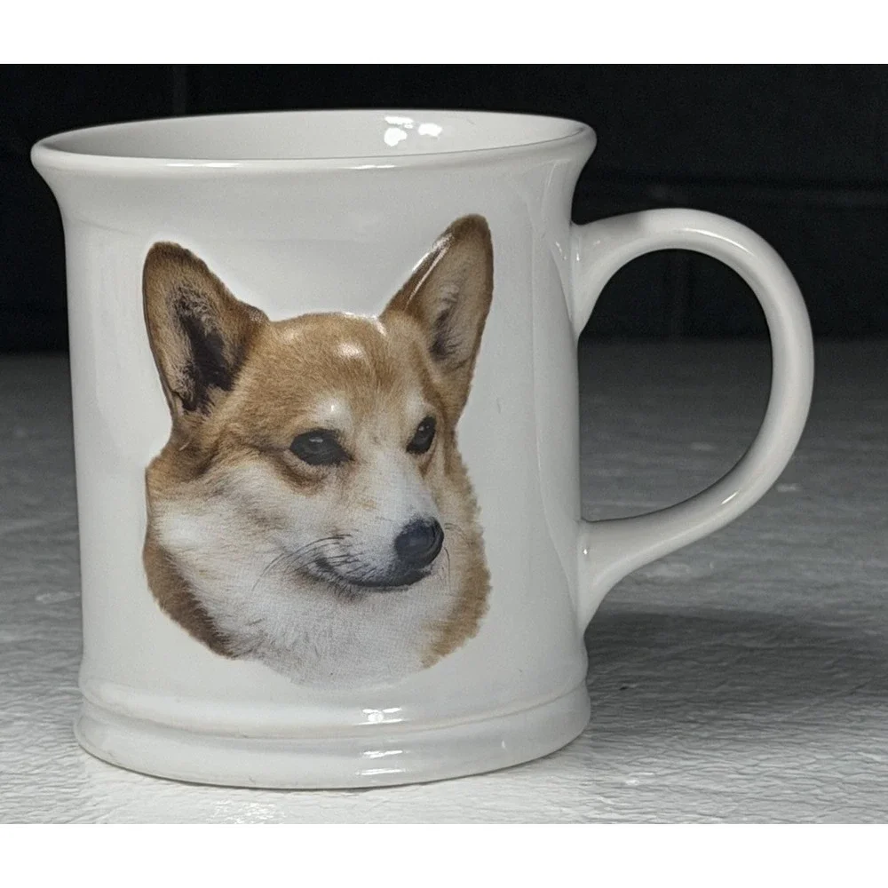 Best Friend Originals Welsh Corgi Embossed Mug, 3D Face, 10oz.